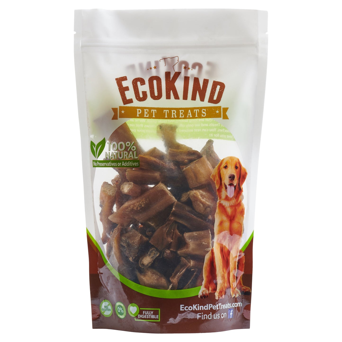 EcoKind Pet Treats: Grass-Fed Beef Bully Stick Bites