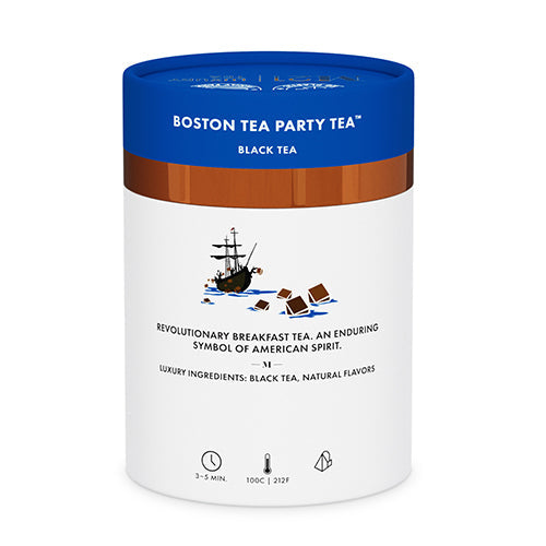 M21 Luxury Tea: Boston Tea Party Black Tea - 12ct Canister