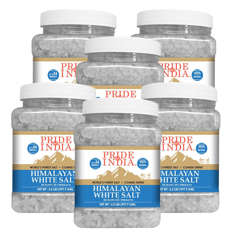 Pride of India: Himalayan White Rock Salt - Coarse Grind