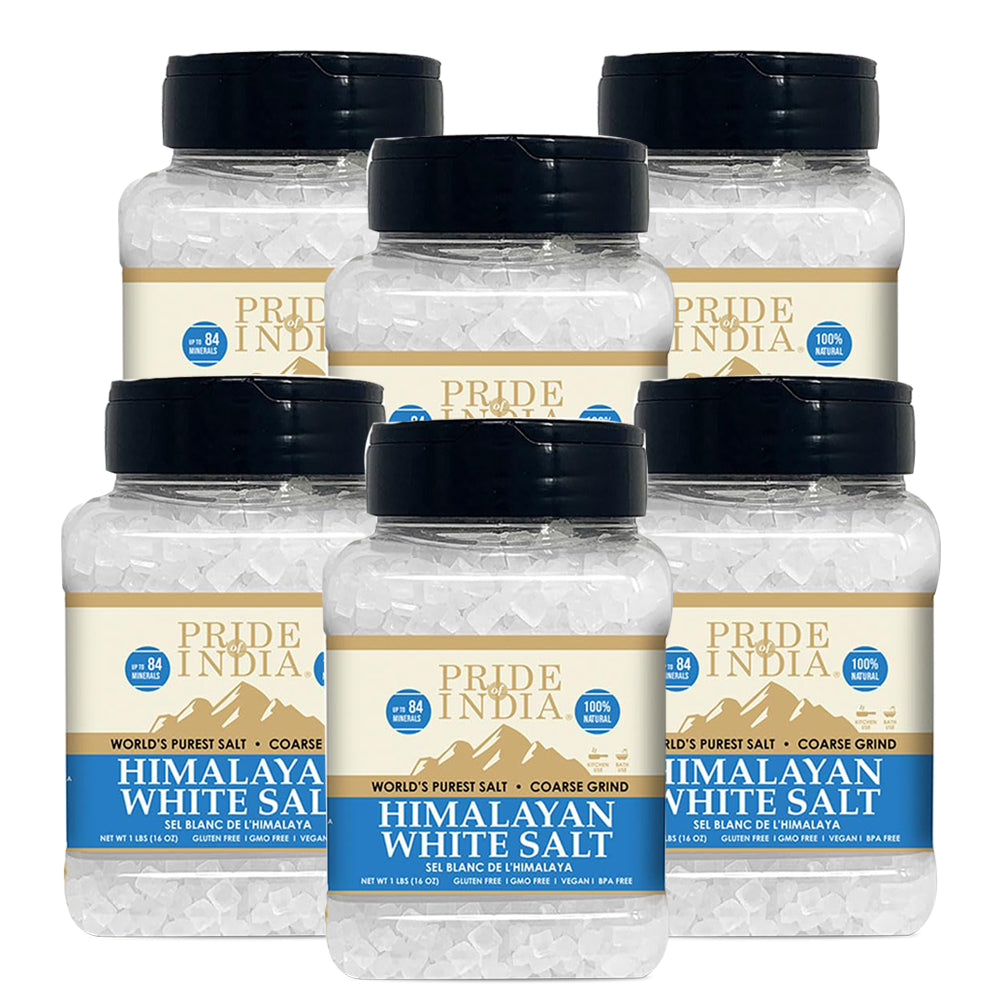 Pride of India: Himalayan White Rock Salt - Coarse Grind