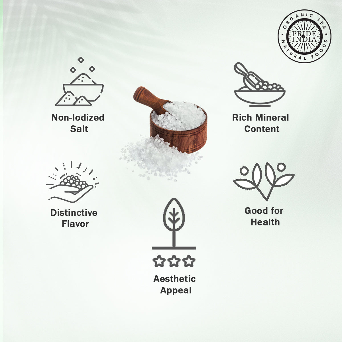 Pride of India: Himalayan White Rock Salt - Coarse Grind