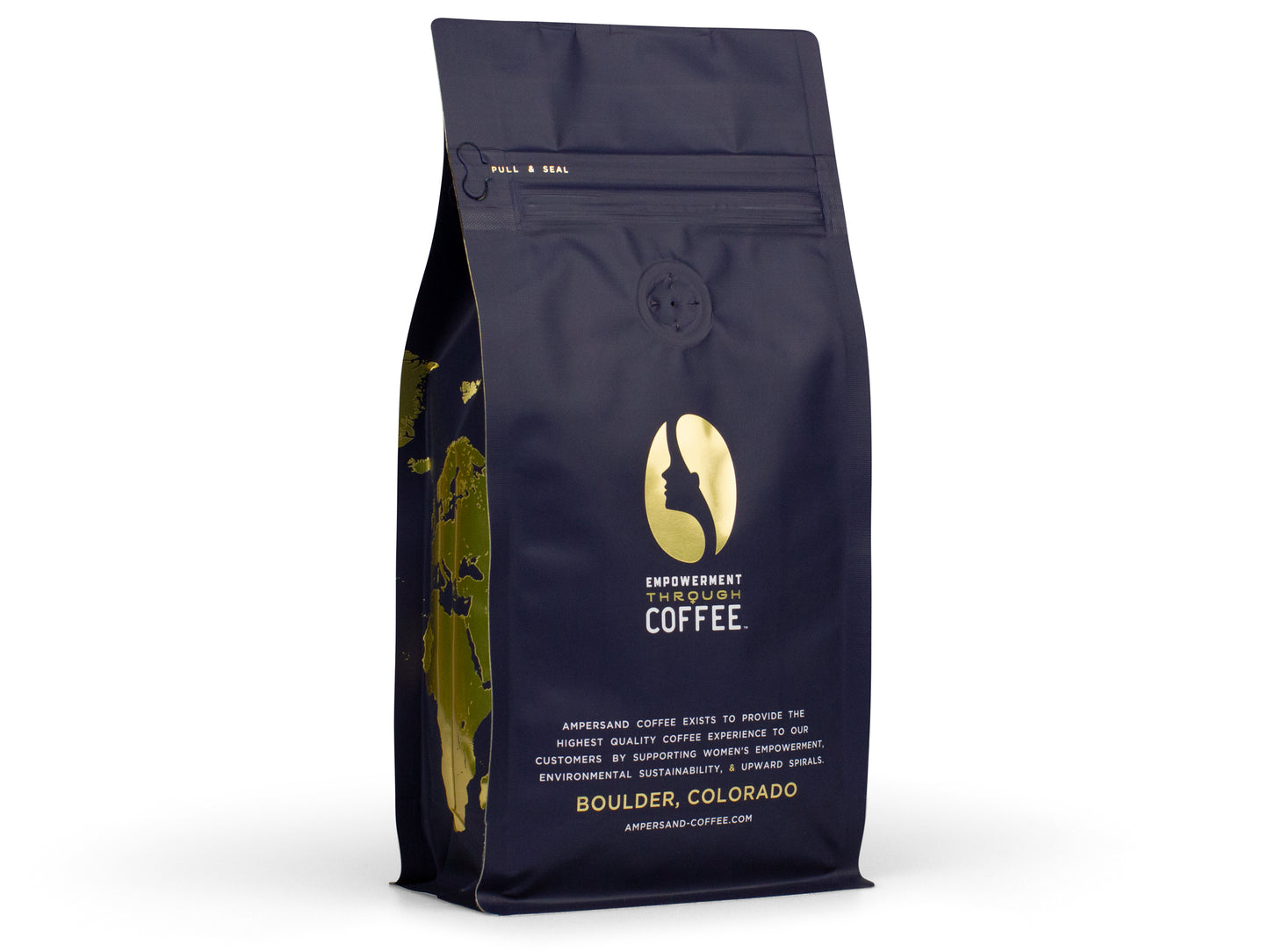 Ampersand Coffee: Peruvian Organic Coffee, 12 oz.
